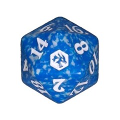 Adventures in the Forgotten Realms: D20 Die (Blue)